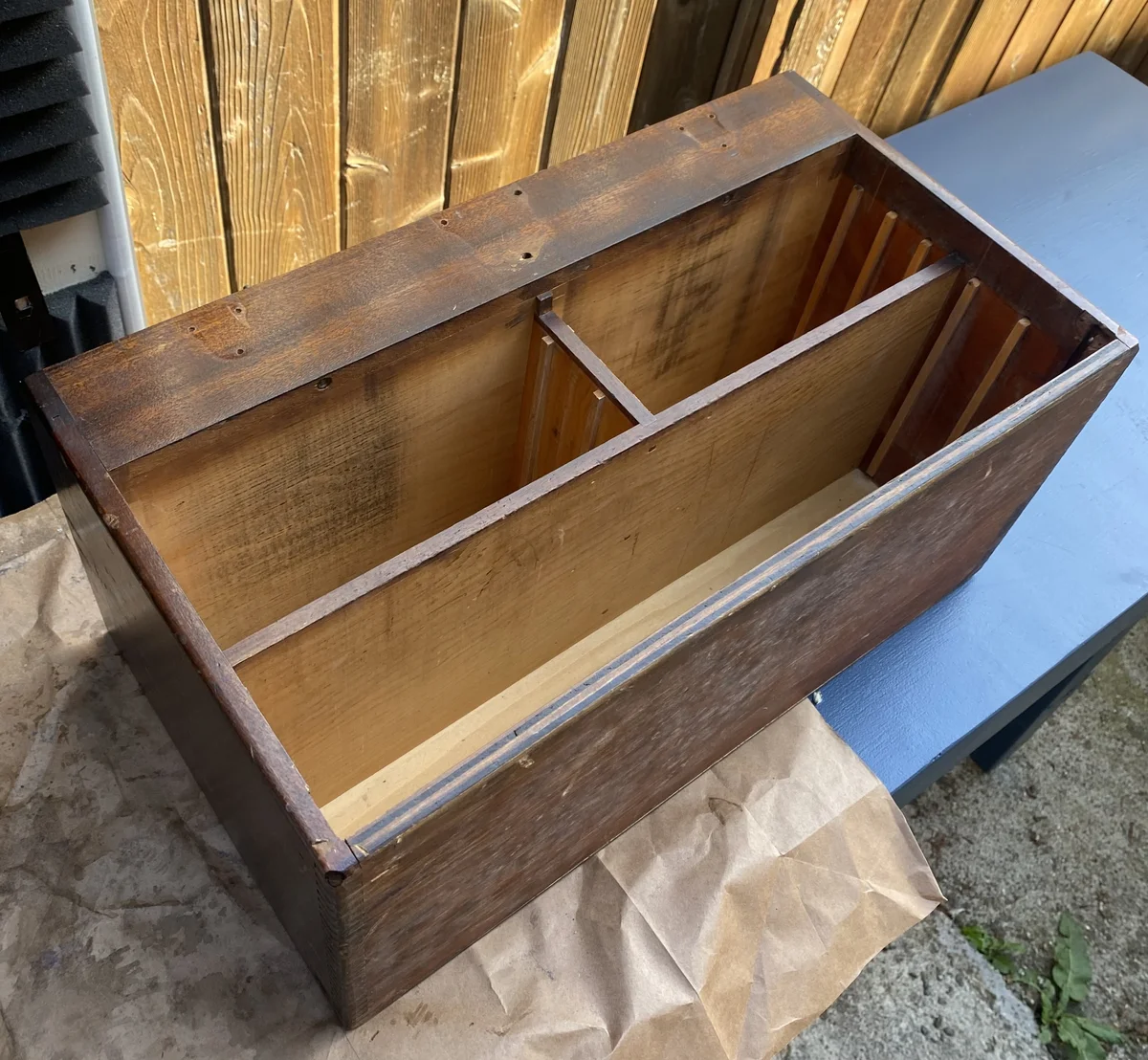 box body before