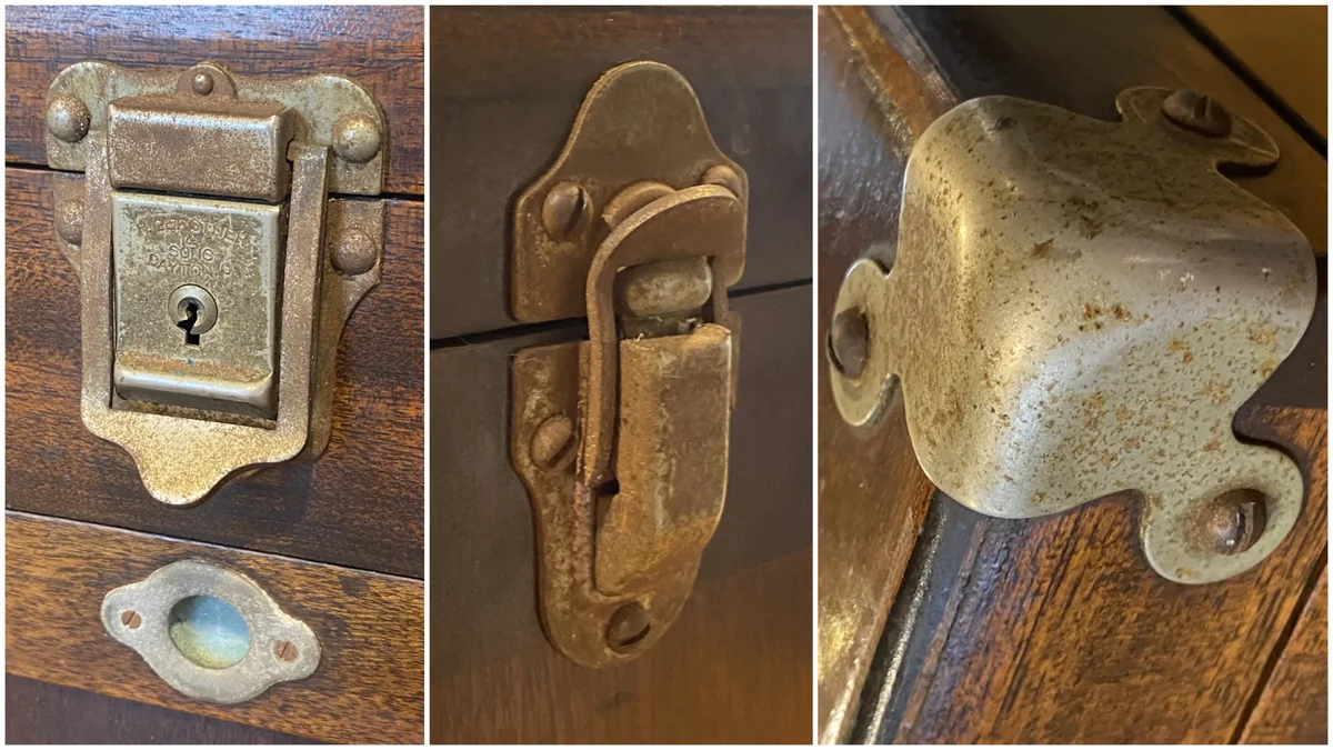 corroded hardware