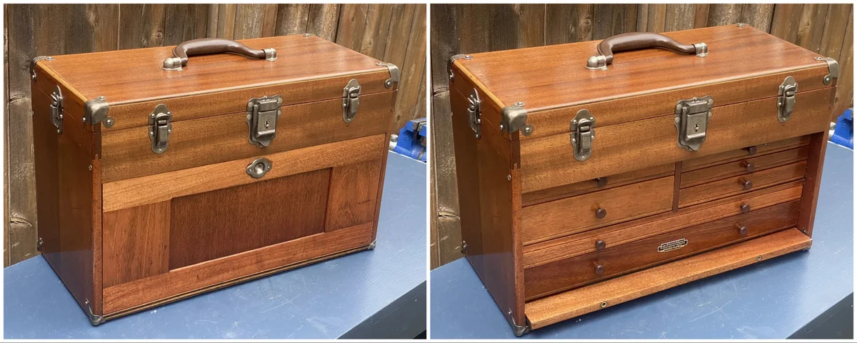 full toolbox closed finished